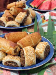 Lamb and Mint Sausage Rolls