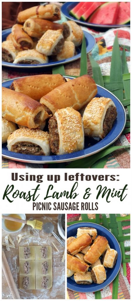 Lamb and Mint Sausage Rolls 