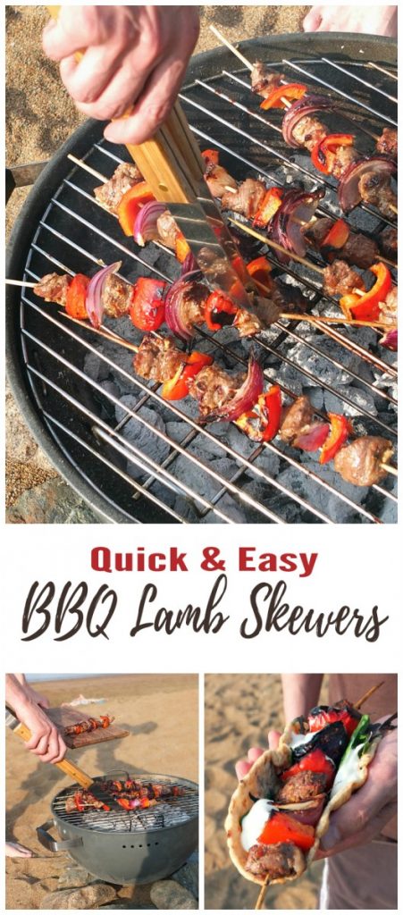 Quick and Easy BBQ Lamb Skewers