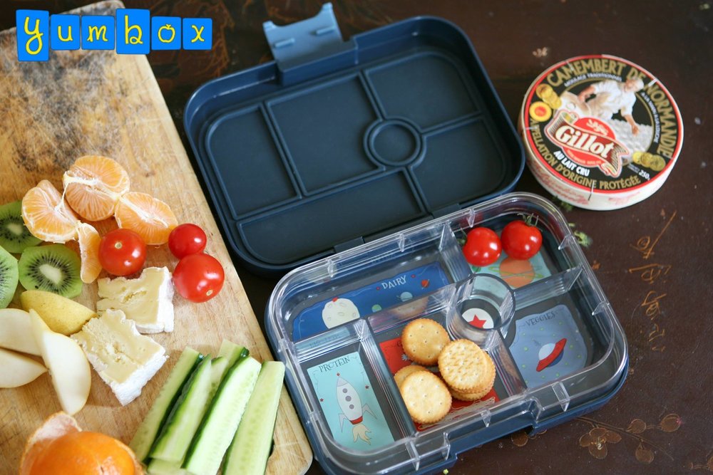 Yumbox Tapas Larger Size (Antibes Blue) Leakproof Bento Lunch Box for Adults, Teens