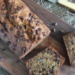 Dark Chocolate Chunk Banana Zucchini/Courgette Bread