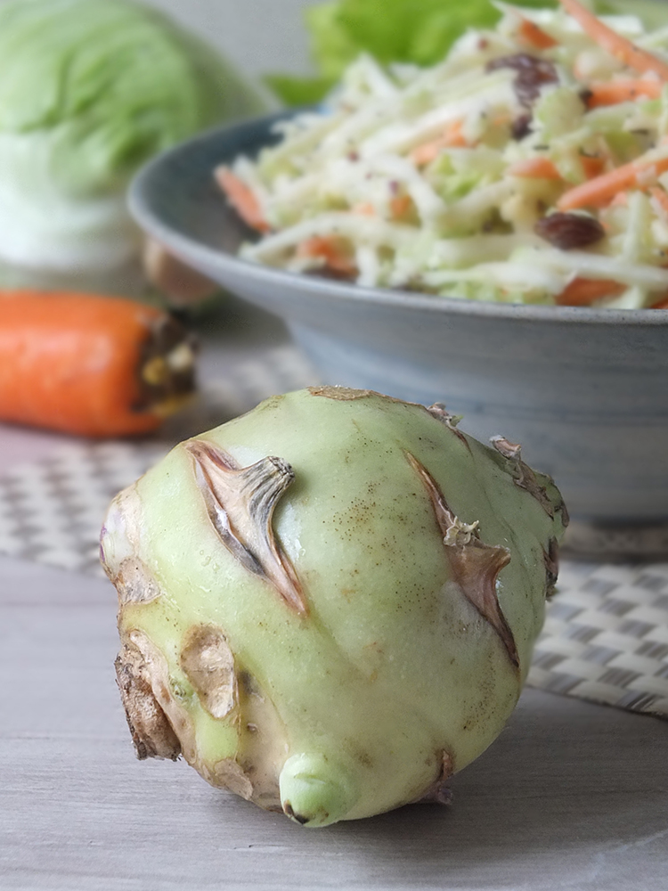 Kohlrabi Coleslaw