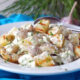 Roasted Garlic and Grilled New Potato Salad