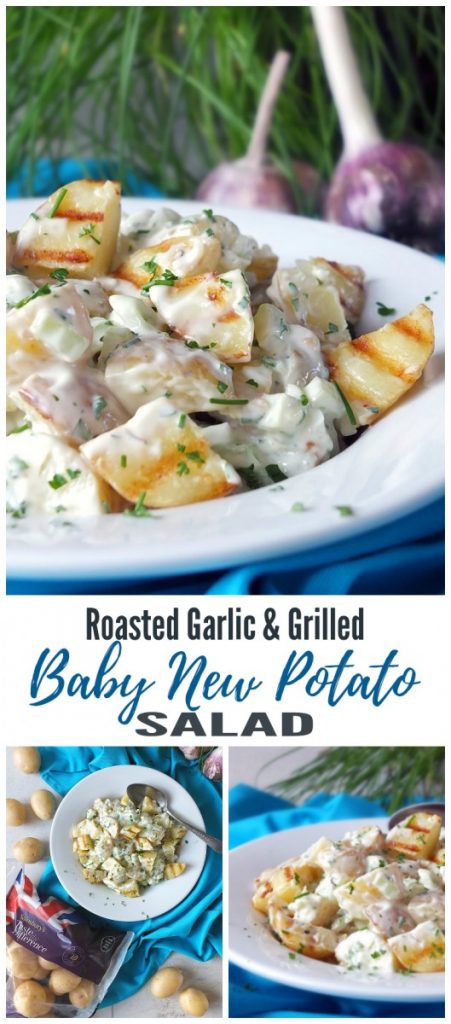 Roasted Garlic and Grilled Baby New Potato Salad Pinterest