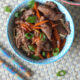 Ten Minute Ginger Honey Lamb Stir Fry