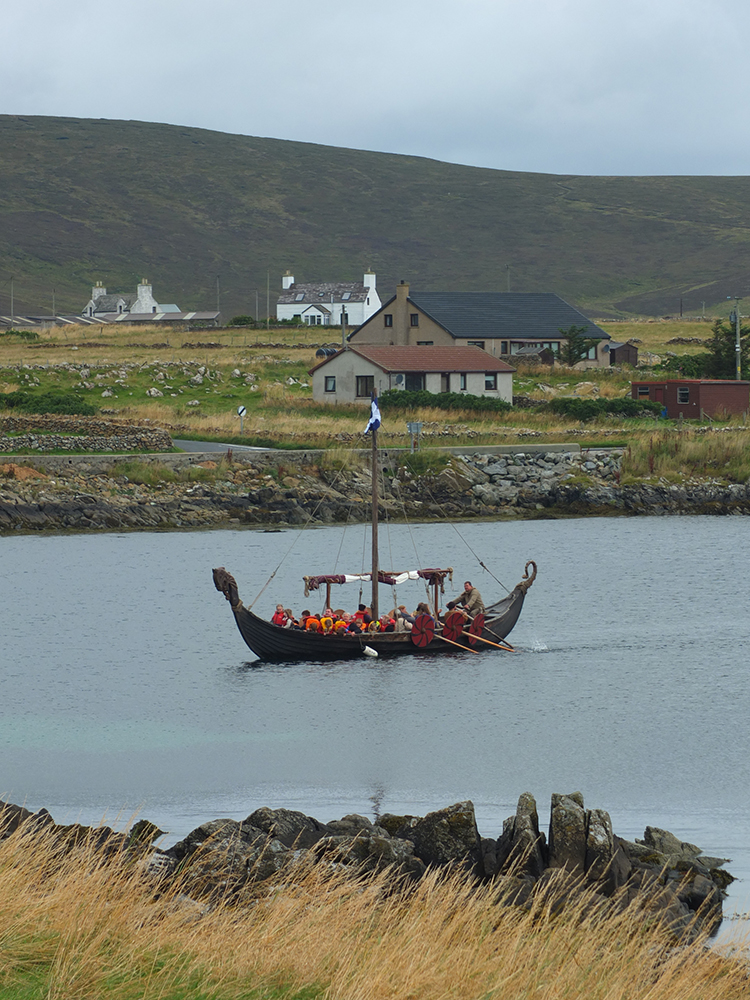 Ardglass Viking Longship Black Swallow 