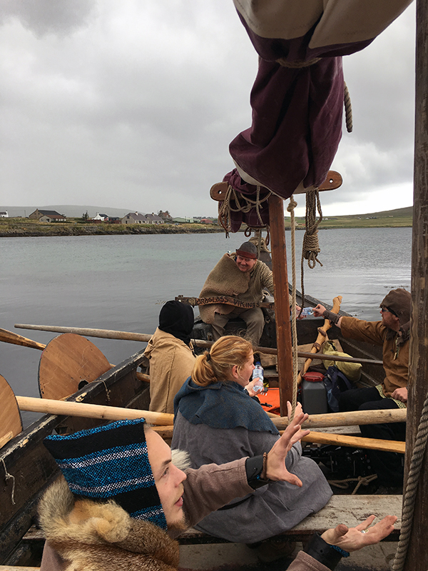 Ardglass Viking Longship Black Swallow