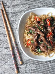 Chilli Lemongrass Lamb Stir Fry