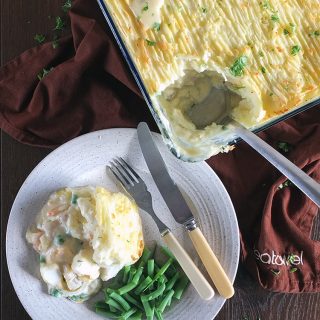 Family Meals: Creamy Fish Pie with Prawns and Dill