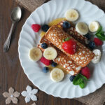 Three-Ingredient High-Protein Gluten-Free Crepes