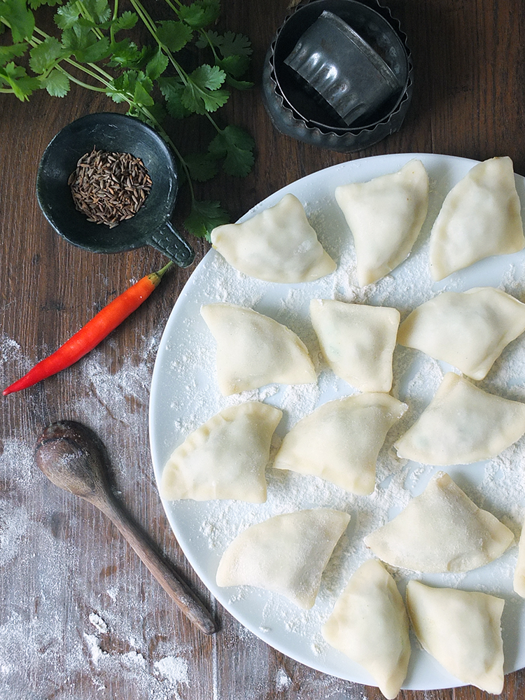 Mini Lamb, Pea and Potato Samosas