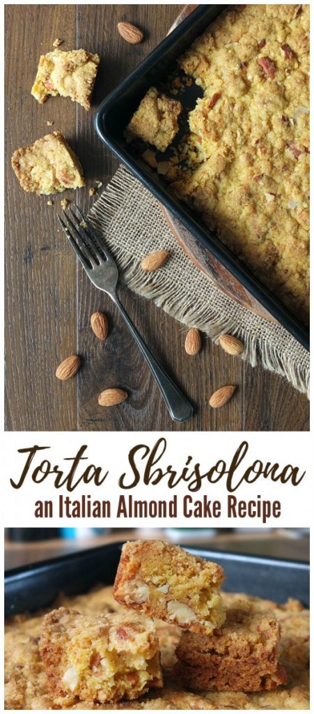 Torta Sbrisolona Italian Almond Cake Recipe