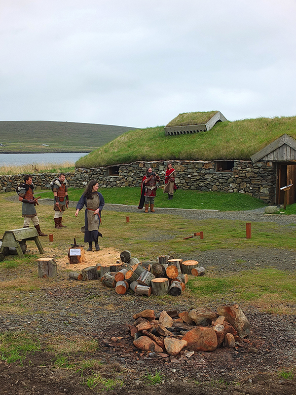 Unst Viking Festival - Playing Viking Kubb