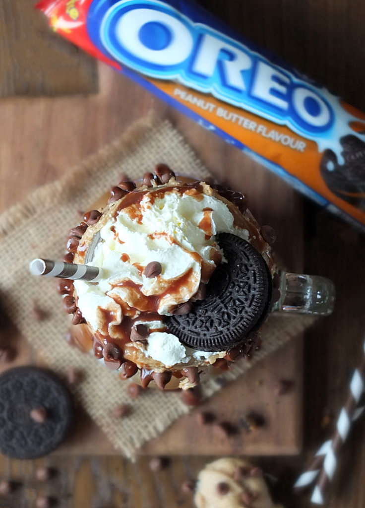 Chocolate Peanut Butter Flavour Oreo Freakshake 