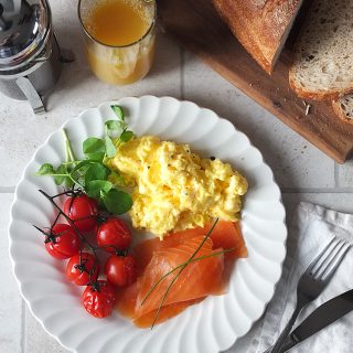 Lazy Sunday Morning Scrambled Eggs with Beech & Oak Smoked Scottish ...