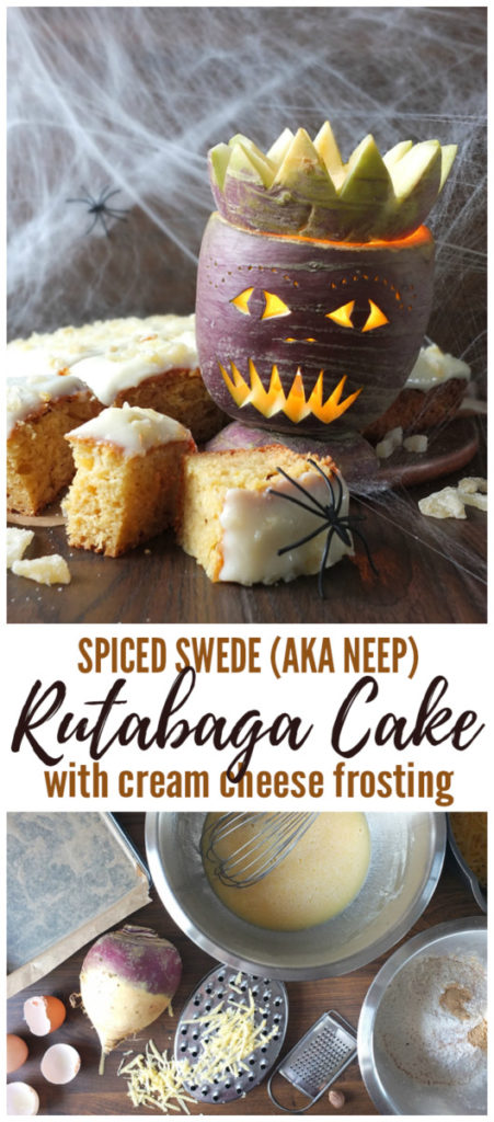 Swede Rutabaga Cake with Cream Cheese Frosting Pinterest