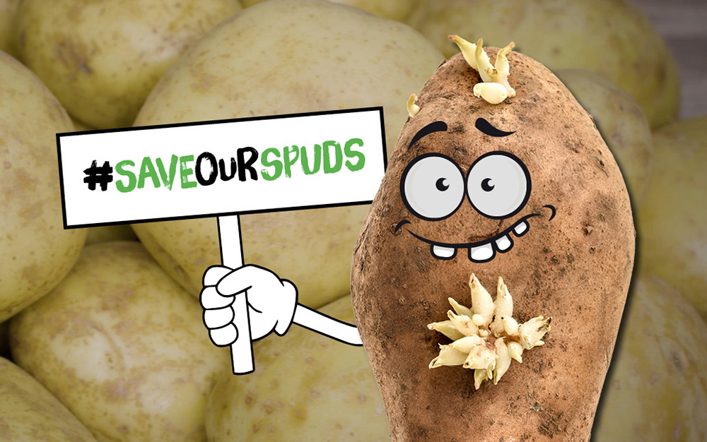 #SaveOurSpuds Love Food Hate Waste