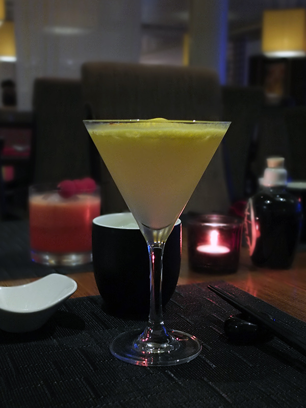 Spicy Mangotini Sushi on Five Celebrity Equinox Review