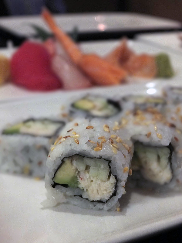 Sushi on Five Celebrity Equinox Review