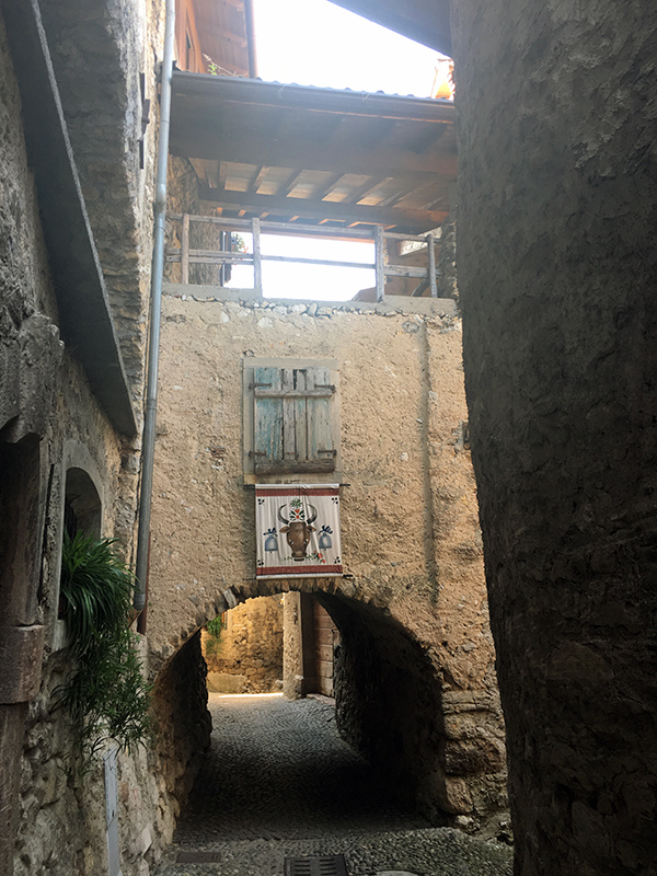 The Medieval Village of Canale, Lake Garda, Italy