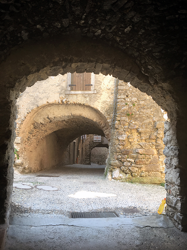 The Medieval Village of Canale, Lake Garda, Italy