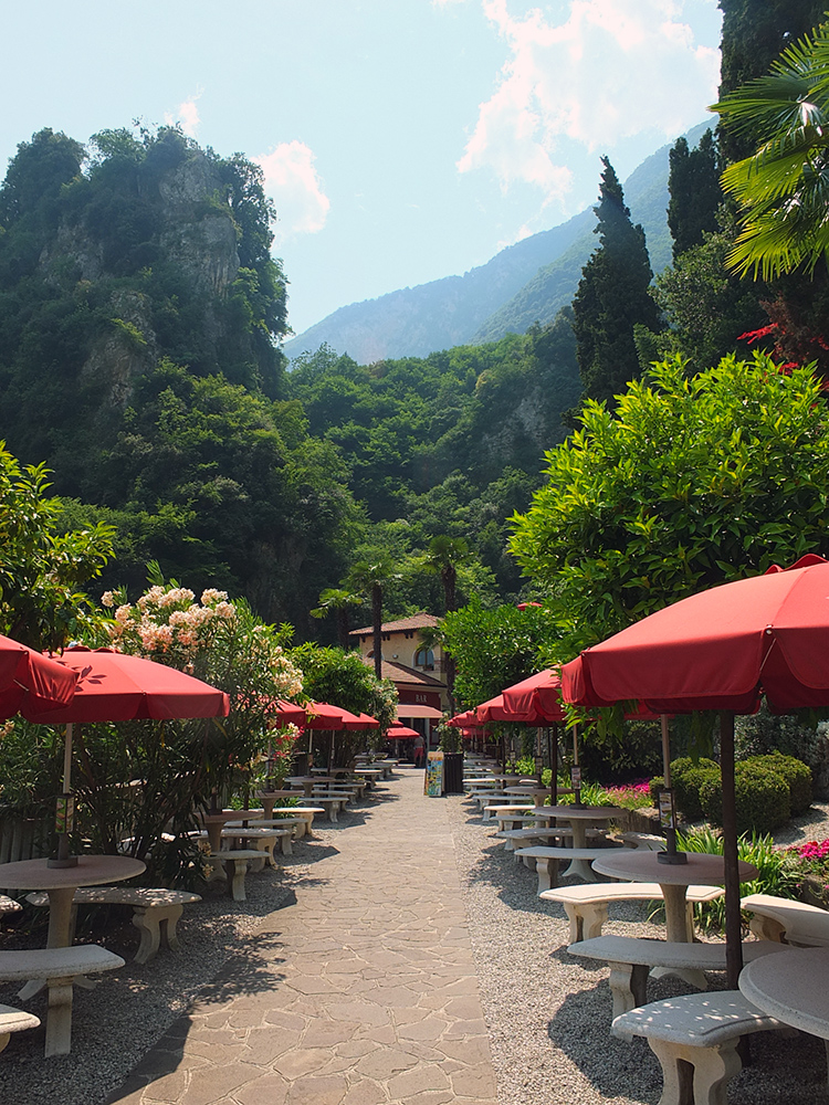 Varone Waterfall Trentino Italy Gift Shop