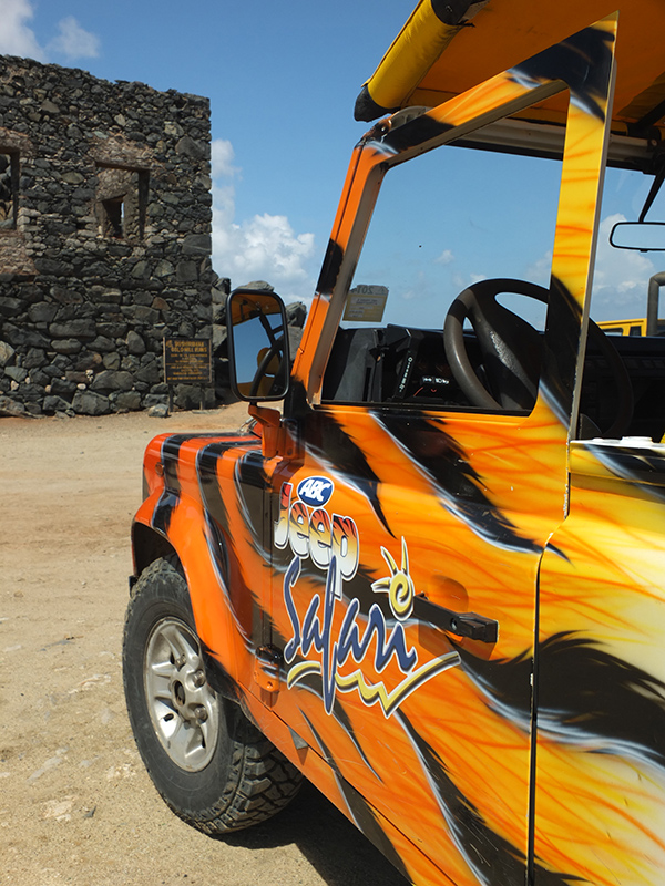 ABC Jeep Tours Aruba Bushiribana Gold Mill Ruins