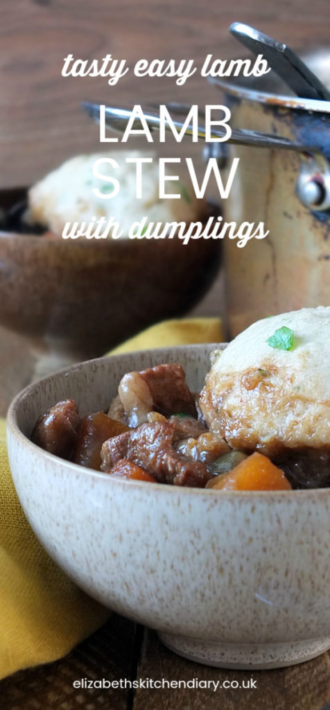 Tasty Easy Lamb Stew with Herbed Dumplings