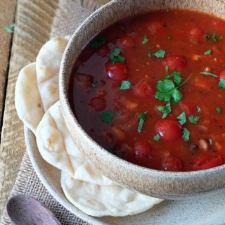 Tomato, Lentil and Bacon Soup