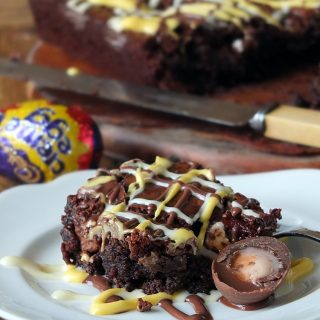 Gluten-Free Creme Egg Brownie Recipe