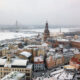 Old Riga, Latvia, from St. Peter's Church Spire