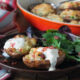 Twice-Baked Potatoes with Bacon and Soured Cream