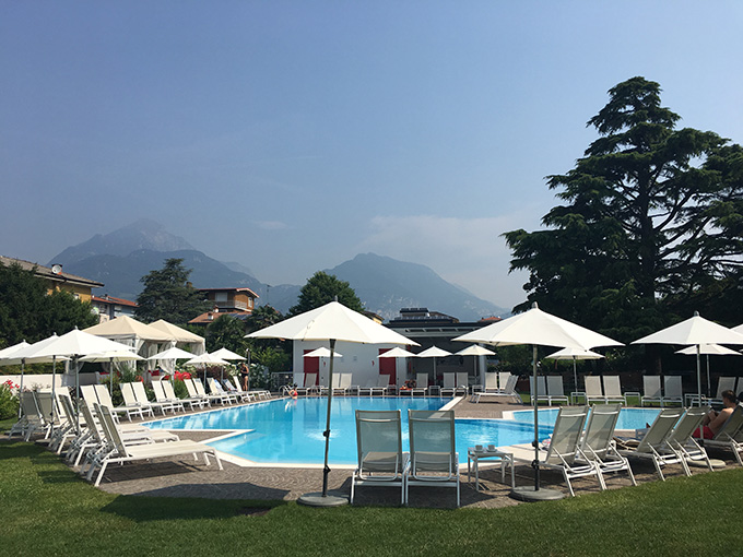 Hotel Luise Riva del Garda Italy Outdoor Swimming Pool