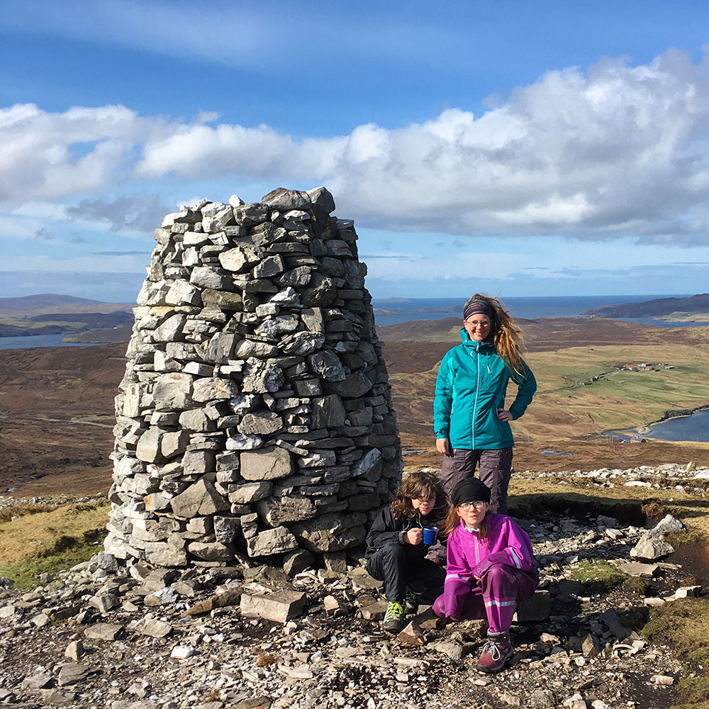 Cairn on the West Mainland, Shetland