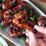 Oven-baked Honey-Sriracha Chicken Wings