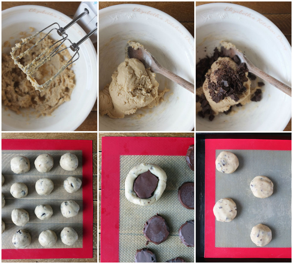 How to Make Chocolate Hazelnut Stuffed Chocolate Chip Cookies