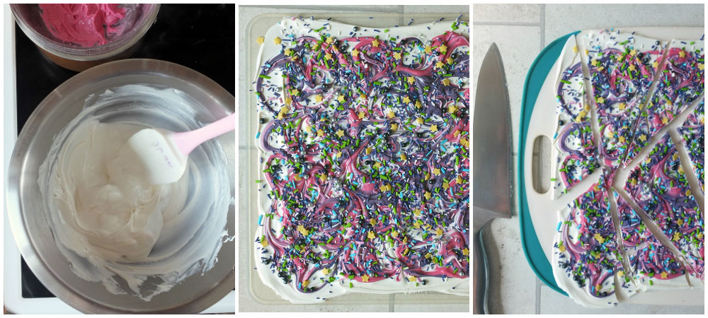 How to Make Unicorn Candy Bark - Step by Step Tutorial