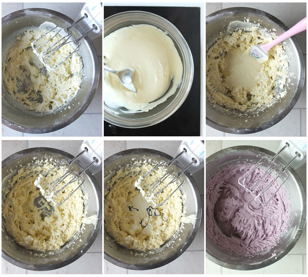 How to Make White Chocolate Buttercream Frosting - a step by step tutorial