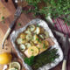 BBQ Salmon Parcels with Cornish New Potatoes