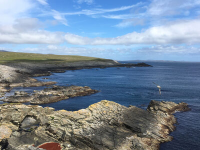 Red Rock Pool, Virkie, Shetland Islands