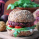 6-Ingredient Vegan Beetroot Falafel Burgers
