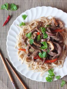 Thai Beef Stir Fry with Vegetables