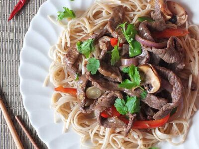 Thai Beef Stir Fry with Vegetables