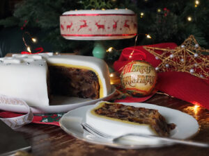 Pressure Cooker Christmas Cake