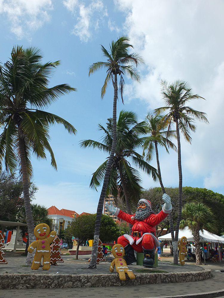 Christmas in Willemstad Curacao