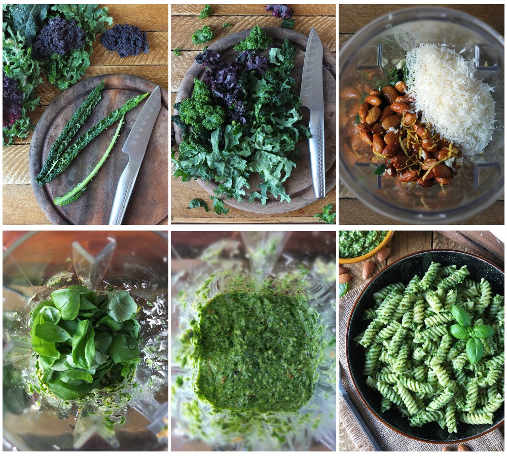 How to make Kale and Almond Pesto