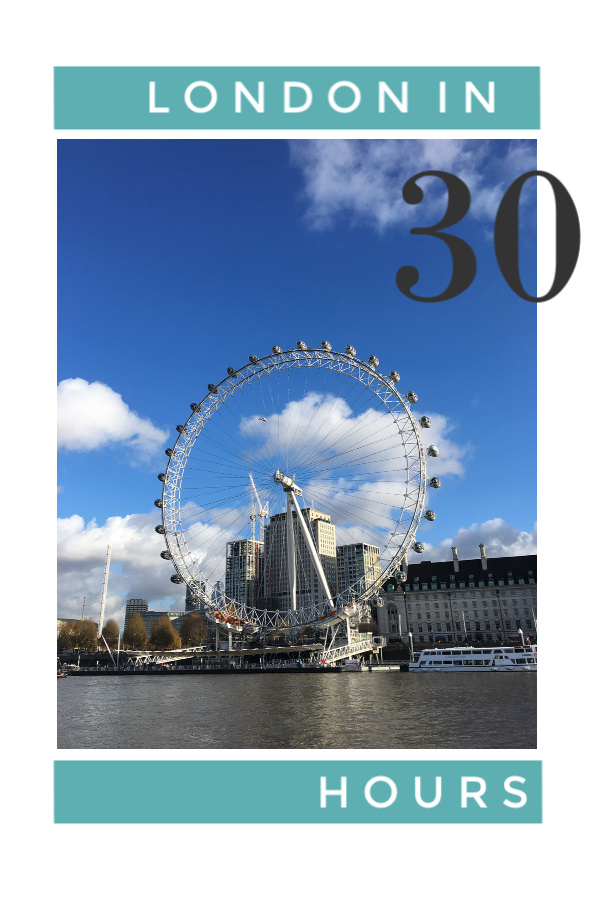 How we spent 30 Hours in London #travel #London #England