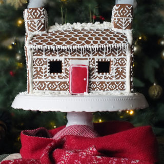 Shetland Croft Gingerbread House