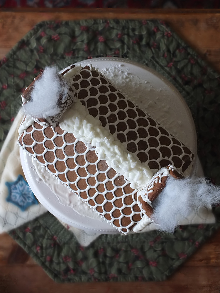 Shetland Croft Gingerbread House