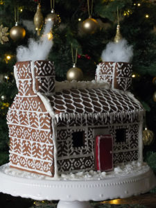 Shetland Croft Gingerbread House